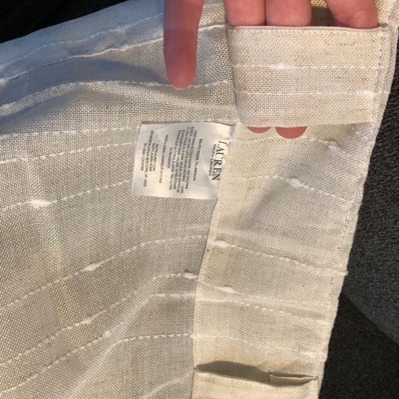Ralph Lauren Curtain Panels - Picture 2 of 4